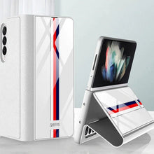 Load image into Gallery viewer, Luxury Strap Design Glass Samsung Galaxy Z Fold 3