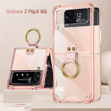 Load image into Gallery viewer, Acrylic Ring Case For Samsung Galaxy Z Flip 3