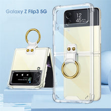 Load image into Gallery viewer, Acrylic Ring Case For Samsung Galaxy Z Flip 3