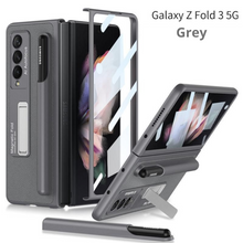 Load image into Gallery viewer, Samsung Galaxy Z Fold 3 Ultra Thin Back Stand Case With S-Pen Holder