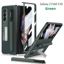 Load image into Gallery viewer, Samsung Galaxy Z Fold 3 Ultra Thin Back Stand Case With S-Pen Holder