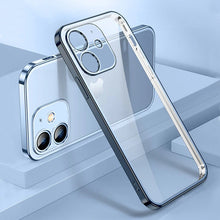 Load image into Gallery viewer, iPhone 12 Series Electroplating Silicone Transparent Glitter Case