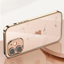 Load image into Gallery viewer, iPhone 12 Series Electroplating Silicone Transparent Glitter Case