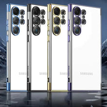 Load image into Gallery viewer, Electroplating Soft TPU Case For Galaxy S23 Ultra