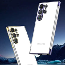 Load image into Gallery viewer, Electroplating Soft TPU Case For Galaxy S23 Ultra