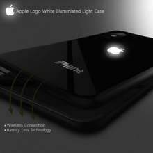 Load image into Gallery viewer, iPhone XR LED Logo Glass Back Case