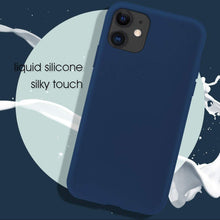Load image into Gallery viewer, Liquid Silicon Camera Closed Case For iPhone 11 (With Logo)