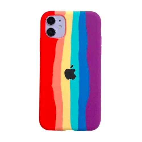 Rainbow Soft Silicon Case For iPhone 11 –