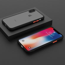 Load image into Gallery viewer, Smoke Silicon Matte Camera Close Case For iPhone X/ XS