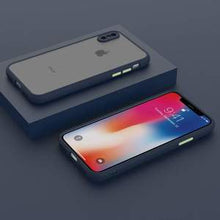 Load image into Gallery viewer, Smoke Silicon Matte Camera Close Case For iPhone X/ XS