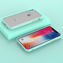 Load image into Gallery viewer, Smoke Silicon Matte Camera Close Case For iPhone X/ XS