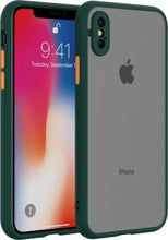 Load image into Gallery viewer, Smoke Silicon Matte Camera Close Case For iPhone X/ XS