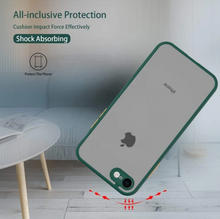 Load image into Gallery viewer, Smoke Silicon Matte Camera Closed Case For iPhone 7/8/SE 2020