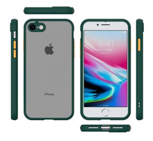 Load image into Gallery viewer, Smoke Silicon Matte Camera Closed Case For iPhone 7/8/SE 2020