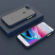 Load image into Gallery viewer, Smoke Silicon Matte Camera Closed Case For iPhone 7/8/SE 2020
