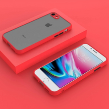 Load image into Gallery viewer, Smoke Silicon Matte Camera Closed Case For iPhone 7/8/SE 2020