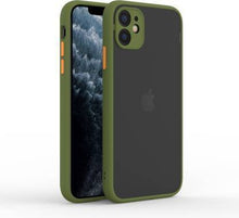 Load image into Gallery viewer, Smoke Silicon Matte Camera Closed Case For iPhone 12