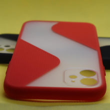 Load image into Gallery viewer, TPU Silicon Fiber Case For iPhone 11