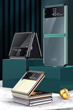 Load image into Gallery viewer, Galaxy Z Flip Shockproof TPU Transparent Case