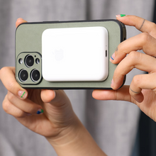 Load image into Gallery viewer, Modish Leather MagSafe Phone Case - For iPhone 15 Series