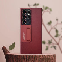 Load image into Gallery viewer, Galaxy S Series Protective Standing Leather Cover With S Pen Slot