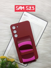 Load image into Gallery viewer, Stripped Design Case for Samsung S23/ S23 Plus