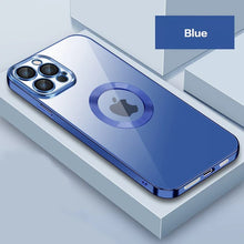 Load image into Gallery viewer, NEW VERSION ELECTROPLATTING IPHONE CASE WITH CAMERA PROTECTOR