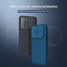 Load image into Gallery viewer, Nillkin CamShield Pro cover case for Samsung Galaxy S22 Plus (S22+) Black