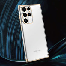 Load image into Gallery viewer, Electroplating Transparent Beauty Case For Samsung Galaxy S22 Ultra