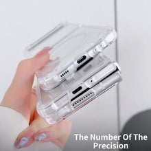 Load image into Gallery viewer, Galaxy Z Fold Series Slim Magnetic MagSafe Transparent Case