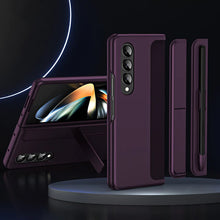 Load image into Gallery viewer, Galaxy Z Fold Series Detachable Pen Holder Kickstand Case