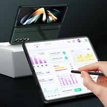 Load image into Gallery viewer, Galaxy Z Fold Series Detachable Pen Holder Kickstand Case