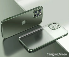 Load image into Gallery viewer, iPhone 14 Series Electroplating Silicone Transparent Glitter Case