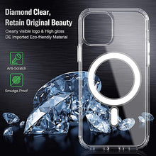 Load image into Gallery viewer, Shockproof Crystal Clear Magsafe Case - iPhone 14/14 Plus/14 Pro/14 Pro Max