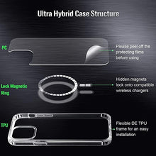 Load image into Gallery viewer, Shockproof Crystal Clear Magsafe Case - iPhone 14/14 Plus/14 Pro/14 Pro Max