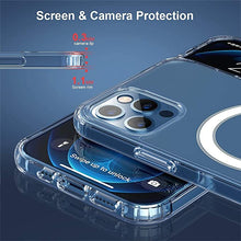Load image into Gallery viewer, Shockproof Crystal Clear Magsafe Case - iPhone 14/14 Plus/14 Pro/14 Pro Max