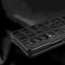 Load image into Gallery viewer, Croco Leather Pattern Case for Galaxy Z Fold 4