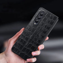 Load image into Gallery viewer, Croco Leather Pattern Case for Galaxy Z Fold 4