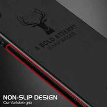 Load image into Gallery viewer, OnePlus 9R Deer Pattern Inspirational Soft Case (BLACK)