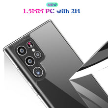Load image into Gallery viewer, Transparent Crystal Cover For Samsung Galaxy S22 Ultra