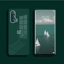 Load image into Gallery viewer, OnePlus Nord CE Silicon Glass Plating Case