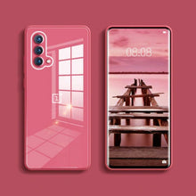 Load image into Gallery viewer, OnePlus Nord CE Silicon Glass Plating Case