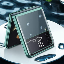 Load image into Gallery viewer, Galaxy Z Flip3 Transparent Glitter Case