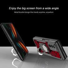 Load image into Gallery viewer, Galaxy Z Fold 3 Foldable Shockproof PC Case with Ring Holder