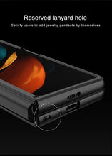 Load image into Gallery viewer, Galaxy Z Fold 3 Foldable Shockproof PC Case with Ring Holder