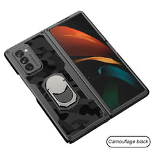Load image into Gallery viewer, Galaxy Z Fold 3 Foldable Shockproof PC Case with Ring Holder