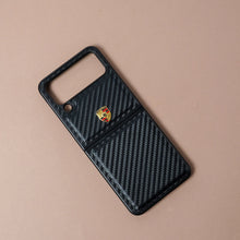 Load image into Gallery viewer, Luxury Carbon Fiber Motorsports Case Galaxy Z Flip4