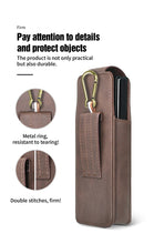 Load image into Gallery viewer, Luxury LEATHER HOLSTER CASE FOR GALAXY Z FOLD SERIES PHONES