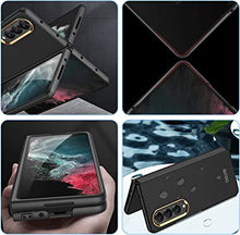 Load image into Gallery viewer, Galaxy Z Fold 4 Ultra Thin Hard Shell With Golden Edge
