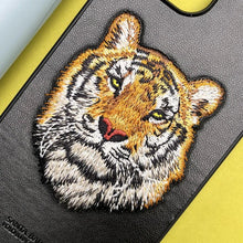 Load image into Gallery viewer, Santa Barbara Leather Tiger Case Cover for Apple iPhone 14 Series